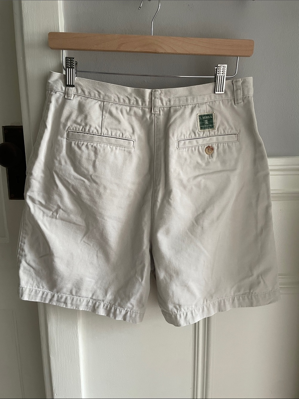 Vintage Lauren Ralph Lauren Cotton shorts-Size 6 - Picture 2 of 8
